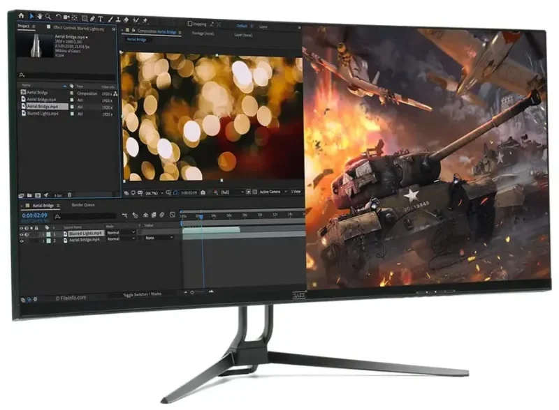 Ease PG34RWI Curved Monitor
