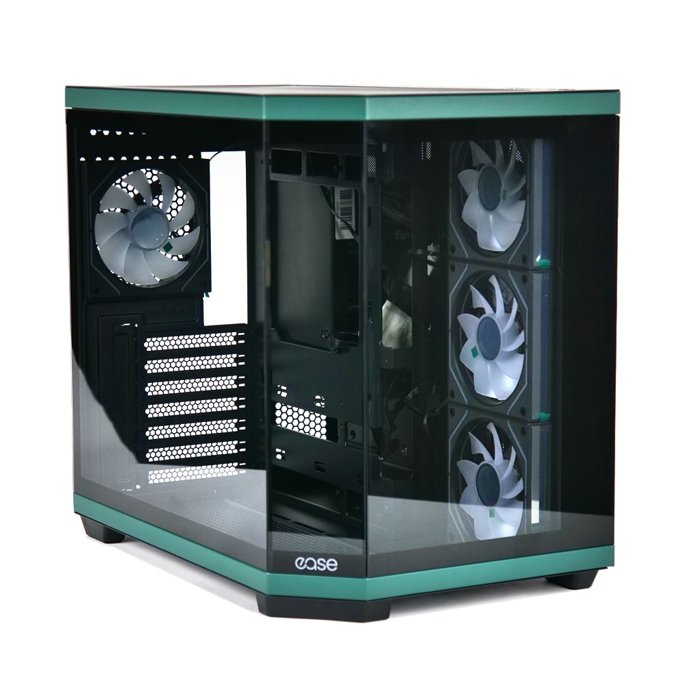 ease EC124B Pro Case with 4 Pre-installed ARGB Infinity Fans and 10 Fan Positions